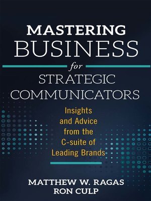 Mastering Business for Strategic Communicators - ebook